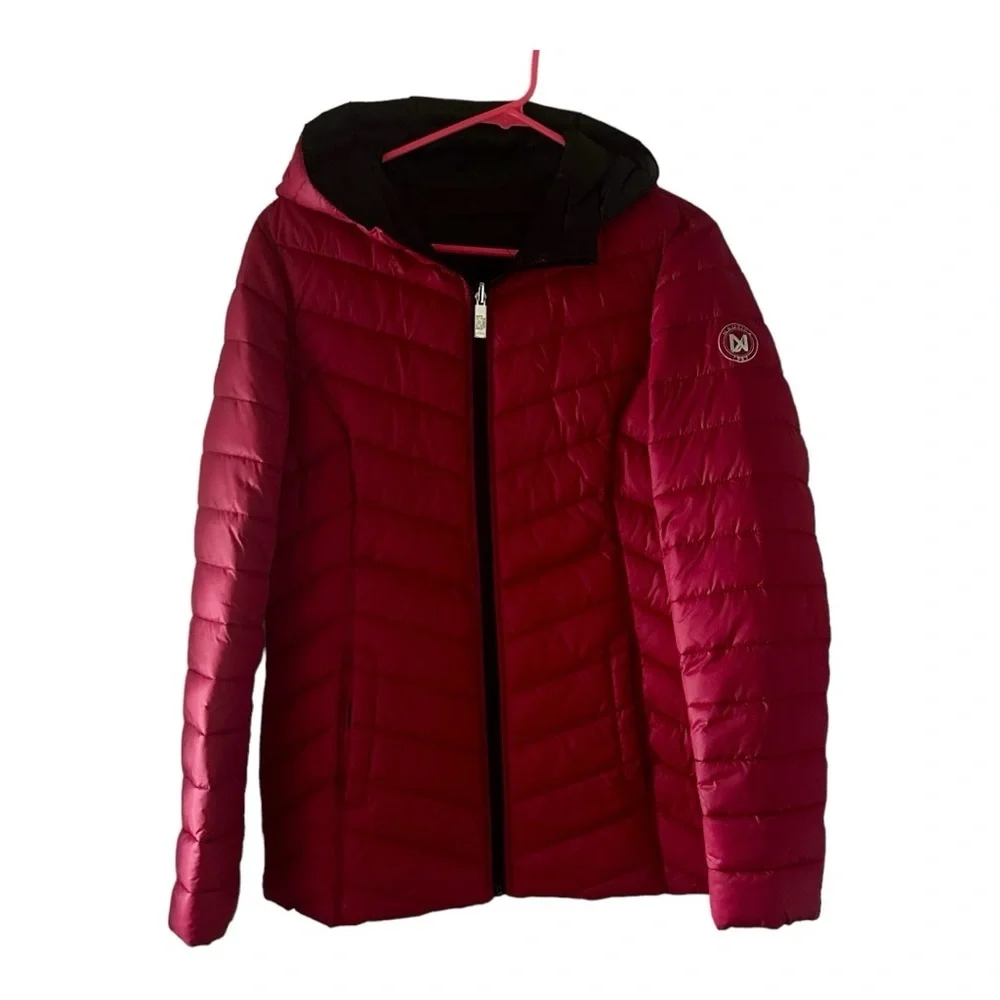 Nautica Jacket & Coat Women’s Red& Black Size M